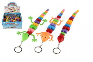 Obrázek z Přívěšek ještěrka/chameleon/had plast 28cm na baterie RP: 1kč 